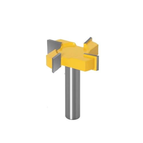 1 stück/4 stücke 1/2 "12mm Schaft 4 Rand T Typ Stoßen Fräser Holzbearbeitung Werkzeug Router Bits for Holz Industrie Grade Fräser Stoßen(12X12.7) von Meliaen