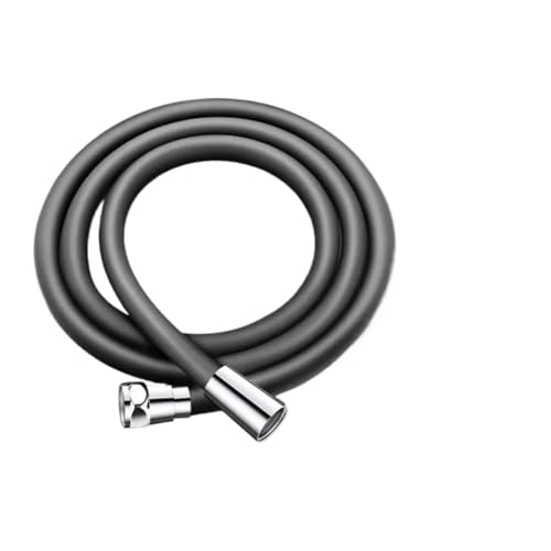 1 stück 1,5/2/3 Mt Silikon Flexibler Brauseschlauch Langes Badezimmer Wasserverlängerung Sanitärrohr Ziehrohr Zubehör(Grey,2.0M) von Meliaen
