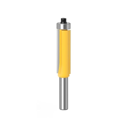 1 stück 8 Schaft Flush Trim Router Bits for Holz Verlängert Trimmen Fräser Mit Lager Holzbearbeitung Werkzeug Schaftfräser(8X12.7X40mm) von Meliaen