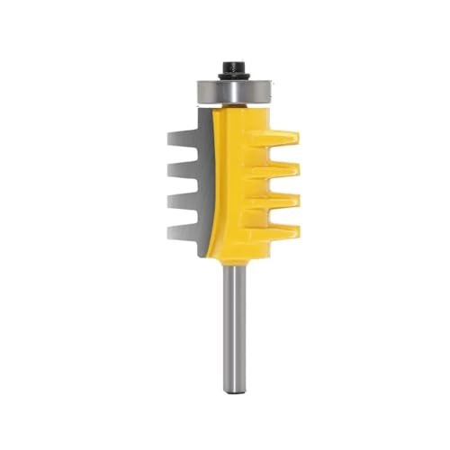 1 stück 8mm 6mm 1/4 Inc Schaft Schiene Reversible Finger Joint Kleber Router Bit Kegel Zapfen Holz Fräser Power werkzeuge Holz Router Cutter(6mm shank) von Meliaen