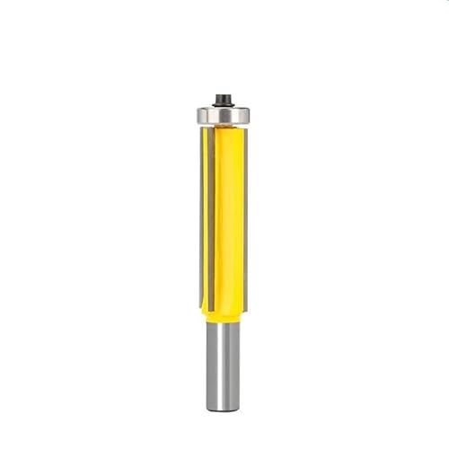 1 stück Fräser 12mm Schaft Flush Trim Router Bit 4 Flöte Muster Holz Router Bit Top Lager Bits Holzbearbeitung werkzeuge(12x19.05x61mm) von Meliaen