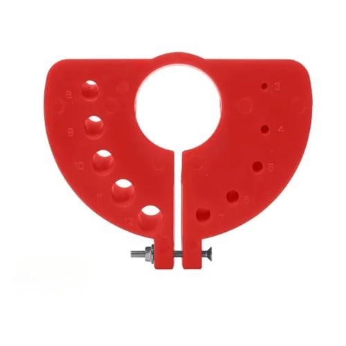 1pc Bohrer Schleifen Spitzer Halter Winkel Grinder Befestigung Bohren Brack Polieren Werkzeug(Red) von Meliaen