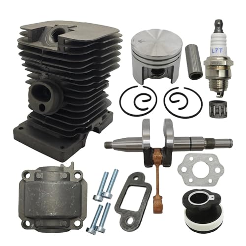 38mm Motor Motor Zylinder Kolben Kurbelwelle Kits for MS180 MS 180 018 Gas Kettensäge Schnell Ersetzen Ersatzteile бензопила(Cylinder set) von Meliaen
