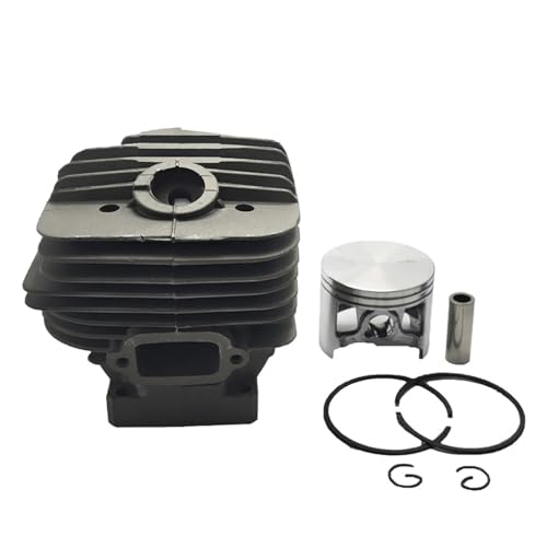 54mm Kettensäge Zylinder Kolben Montage for MS660 MS 660 066 Big Bore Kettensägen Ersatzteile Garten Werkzeuge(Cylinder Piston Set) von Meliaen