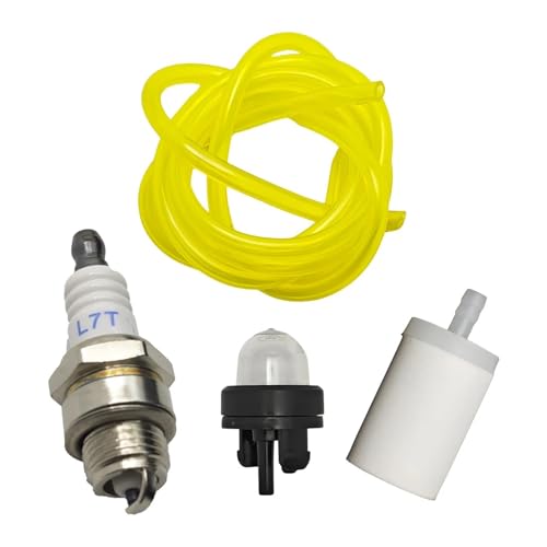 Primer Bulb Kraftstoffschlauch Leitungsfilter Zündkerzensatz for Craftsman Kettensäge Freischneider Trimmer Strimmer Gebläse von Meliaen