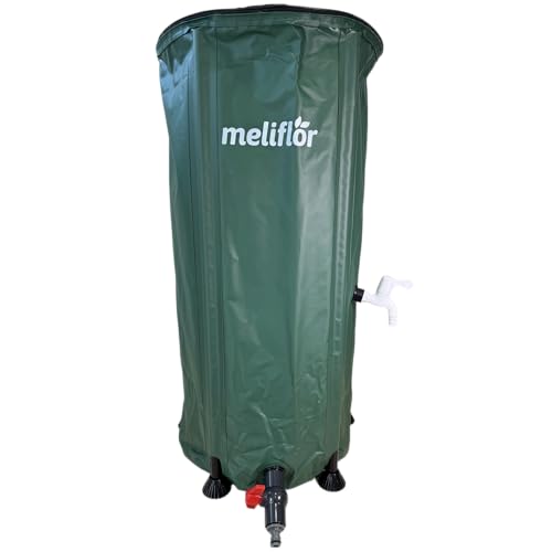 Meliflor Flexibler Behälter (250 l) – Widerstandsbehälter für Lagerung oder Wassersammlung. von Meliflor