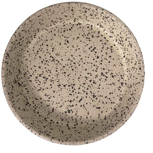 Meliflor Keramik-Teller, 18 cm, weiß, sternförmig, langlebig und robust, Dekoration, Haus und Garten, handgefertigt in Spanien von Meliflor