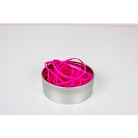 Gummibänder Neon Pink, Gummi Band, Haushaltsgummi, Gummiringe, Home Office, Schule von Meligraphy