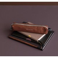 Mäppchen Braun, Pouch, Stiftemäppchen, Schule von Meligraphy