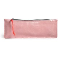 stiftemäppchen Altrosa, Mäppchen Rosa, Pouch, Ledermäppchen, Schule von Meligraphy