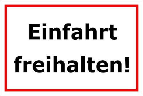 Melis-Folienwerkstatt Aufkleber – Einfahrt freihalten - 15x10cm – S00065-067-B -20 VAR Melis-Folienwerkstatt Aufkleber – Einfahrt freihalten - 15x10cm – S00065-067-B -20 VAR von Melis-Folienwerkstatt
