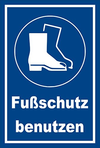 Melis-Folienwerkstatt Aufkleber - Gebots-Zeichen - Fuss-Schutz benutzen - entspr. DIN ISO 7010 / ASR A1.3 – 30x20cm – S00361-016-E +++ in 20 Varianten Melis-Folienwerkstatt Aufkleber - Gebots-Zeichen - Fuss-Schutz benutzen - entspr. DIN ISO 7010 / ASR A1.3 – 30x20cm – S00361-016-E +++ in 20 Varianten von Melis-Folienwerkstatt
