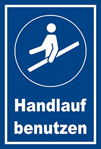 Melis-Folienwerkstatt Aufkleber - Gebots-Zeichen - Hand-lauf benutzen - entspr. DIN ISO 7010 / ASR A1.3 – 45x30cm – S00361-024-E +++ in 20 Varianten Melis-Folienwerkstatt Aufkleber - Gebots-Zeichen - Hand-lauf benutzen - entspr. DIN ISO 7010 / ASR A1.3 – 45x30cm – S00361-024-E +++ in 20 Varianten von Melis-Folienwerkstatt