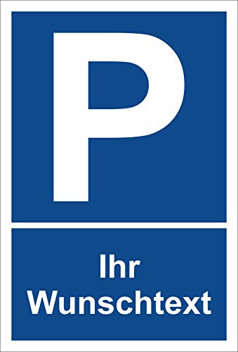 Melis-Folienwerkstatt Aufkleber Parkplatzschild - Ihr Wunschtext - 60x40cm – 4 Größen Melis-Folienwerkstatt Aufkleber Parkplatzschild - Ihr Wunschtext - 60x40cm – 4 Größen von Melis-Folienwerkstatt