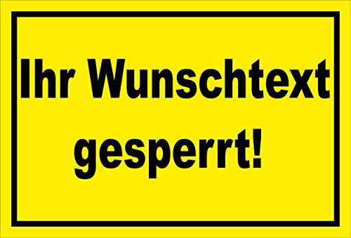 Melis-Folienwerkstatt Aufkleber Wunschtext gesperrt - 15x10cm – 20 VAR S00100-018-C Melis-Folienwerkstatt Aufkleber Wunschtext gesperrt - 15x10cm – 20 VAR S00100-018-C von Melis-Folienwerkstatt