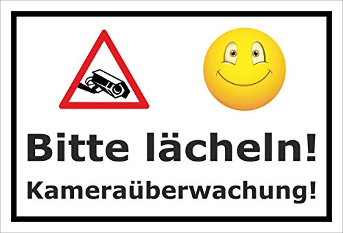 Melis-Folienwerkstatt Schild - Kamera-überwachung - 15x10cm | 3mm Hartschaum – S00348-015-A 20 VAR Melis-Folienwerkstatt Schild - Kamera-überwachung - 15x10cm | 3mm Hartschaum – S00348-015-A 20 VAR von Melis-Folienwerkstatt