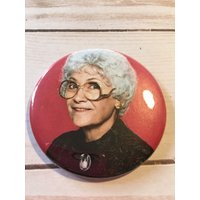 Goldene Mädchen Sophia Magnet, Pin Oder Taschenspiegel von MelissaLeeDesigns