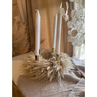 Adventskranz Trockenblumen Weihnachtsdekoration Geschenkidee Trockenblumendekoration Türkranz Trockenblumenadventskranz Boho Kranz Adventskranz Trockenblumen Weihnachtsdekoration Geschenkidee Trockenblumendekoration Türkranz Trockenblumenadventskranz Boho Kranz von Meliszaubermakramees