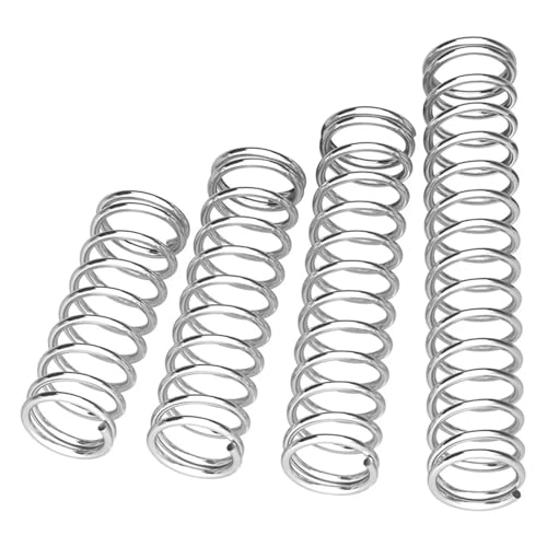 10 Stück Durchmesser 0,9 mm 65Mn Druckfeder Zylindrische Spule Rückholfedern Durchmesser 5 mm-18 mm Freigabedruckfeder L10/15/20/25 mm(10mm,9mm (10Pcs)) von Melitare