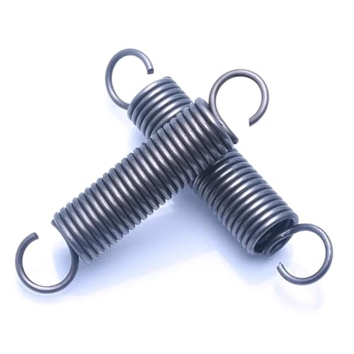 5 Pcs 65Mn Offene Haken Zugfeder Durchmesser 0,5mm Mit O Haken Zugfeder Äußere Durchmesser 3mm 4mm 5mm 6mm Zugfeder(50mm,6mm (5Pcs)) von Melitare
