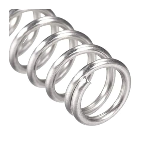 5 Stücke 304 Edelstahl Druckfeder Durchmesser 2,0mm Zylidrische Spule Rückholfedern Druckfeder Durchmesser 10mm Bis 30mm(60mm,12mm (5Pcs)) von Melitare
