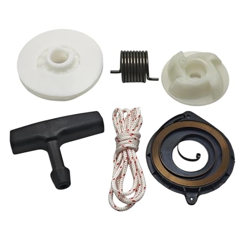 Rückstoßstarter Riemenscheibe Federgriff Seilsatz for 435 440 445 450 445E 450E Kettensäge Gartengeräte Rückstoßstarter Riemenscheibe Federgriff Seilsatz for 435 440 445 450 445E 450E Kettensäge Gartengeräte von Melitare