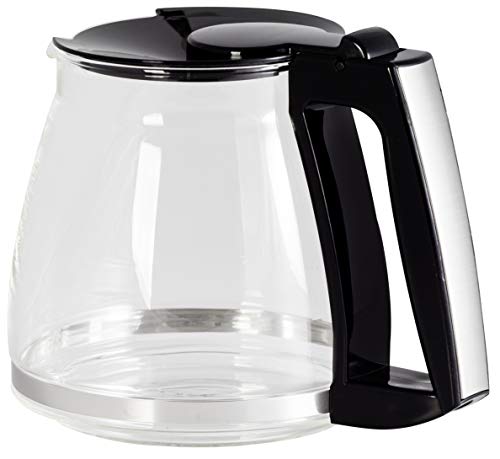 Melitta Ersatzglaskanne für die Filterkaffeemaschine Optima Timer, Glas, Schwarz, 15,5 x 15,5 x 14,7 cm Melitta Ersatzglaskanne für die Filterkaffeemaschine Optima Timer, Glas, Schwarz, 15,5 x 15,5 x 14,7 cm von Melitta