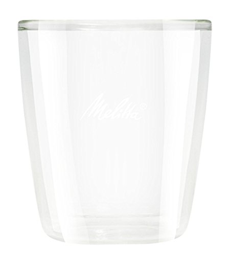 Melitta Glas-Set, Espresso-Gläser, 2 Stück, Doppelwandig, Borosilikatglas, 80 ml, 212897 von Melitta