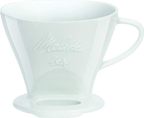 Melitta 219025 Filter Porzellan Kaffeefilter Größe 1x4 Weiß von Melitta
