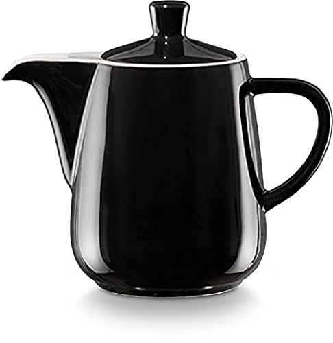 Melitta Porzellan Kaffeekanne, 0,6l, schwarz von Melitta
