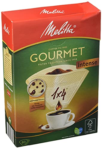 Melitta 6763159 80 Stück Filter, Kunststoff, weiß von Melitta