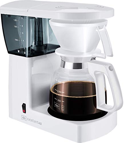 Melitta Excellent 4.0 M511WH automatische Kaffeemaschine: fortschrittliche Zubereitungstechnologie für alle Aromen und Geschmacksschattierungen des Kaffees von Melitta