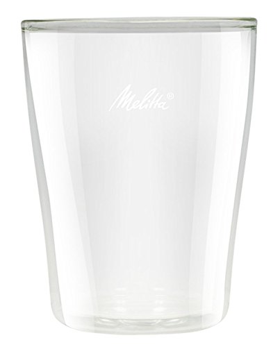 Melitta Glas-Set, Kaffeegläser, 2 Stück, Doppelwandig, Borosilikatglas, 200 ml, 212903 von Melitta