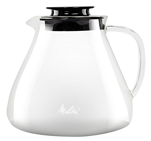 Melitta Kanne aus Borosilikatglas, Robust und Hitzebeständig, 1 Liter, 217632 von Melitta