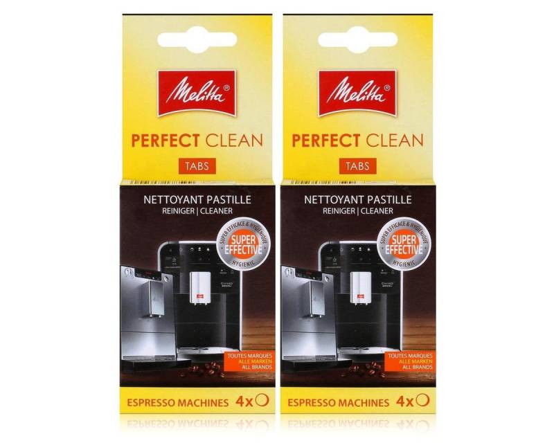 Melitta Melitta Perfect Clean Espresso Machines ReinigungsTabs 4x1,8g (2er Pac Reinigungstabletten von Melitta
