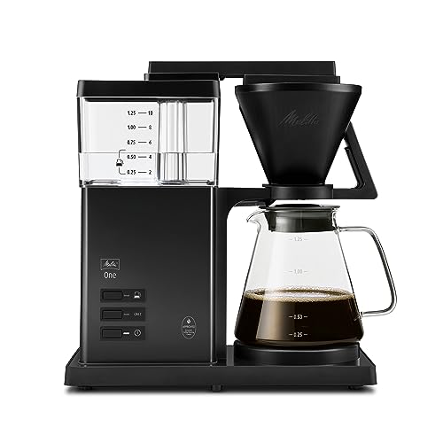 Melitta One Filterkaffeemaschine, Pure Black von Melitta