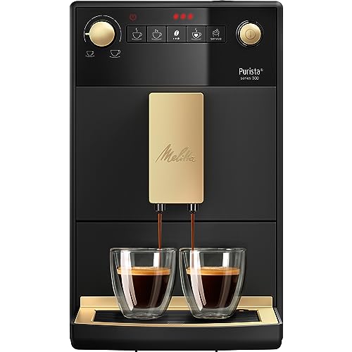 Melitta Purista Jubilee Kaffeevollautomat, Gold Schwarz - F230-203 - Limited Edition von Melitta