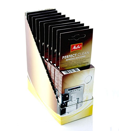 Melitta Reinigungs-Tabs "PERFECT CLEAN" 10 x 4 tabs (4 x 1,8g) von Melitta