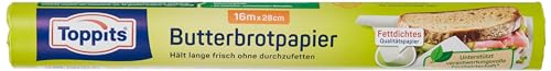 Toppits 2049643 Butterbrotpapier, 16m von Melitta