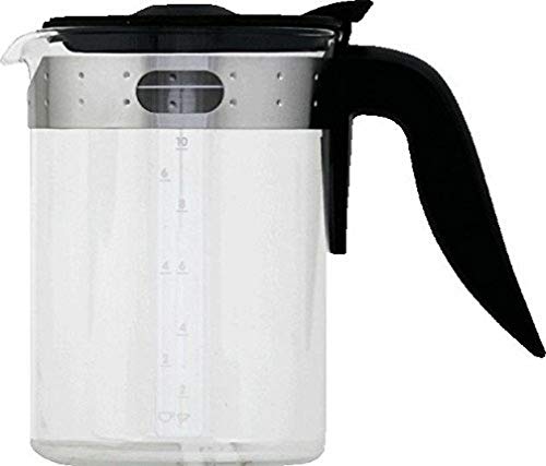 Melitta Linea Unica Glaskanne Typ 100, Schwarz von Melitta