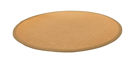 Astra Sisalteppich Manaus - 100% Naturfaser Teppich aus Sisal, robust & rutschfest, fußbodenheizungsgeeignet, ideal für Wohnzimmer, Flur & Büro Cognac/beige Rund 250cm Astra Sisalteppich Manaus - 100% Naturfaser Teppich aus Sisal, robust & rutschfest, fußbodenheizungsgeeignet, ideal für Wohnzimmer, Flur & Büro Cognac/beige Rund 250cm von Melius Vivere