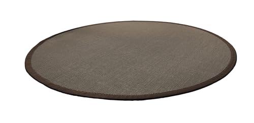 Astra Sisalteppich Manaus - 100% Naturfaser Teppich aus Sisal, robust & rutschfest, fußbodenheizungsgeeignet, ideal für Wohnzimmer, Flur & Büro Graphit/Granit Rund 200cm Astra Sisalteppich Manaus - 100% Naturfaser Teppich aus Sisal, robust & rutschfest, fußbodenheizungsgeeignet, ideal für Wohnzimmer, Flur & Büro Graphit/Granit Rund 200cm von Melius Vivere