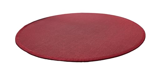 Astra Sisalteppich Manaus - 100% Naturfaser Teppich aus Sisal, robust & rutschfest, fußbodenheizungsgeeignet, ideal für Wohnzimmer, Flur & Büro Rubin/mohnrot Rund 200cm Astra Sisalteppich Manaus - 100% Naturfaser Teppich aus Sisal, robust & rutschfest, fußbodenheizungsgeeignet, ideal für Wohnzimmer, Flur & Büro Rubin/mohnrot Rund 200cm von Melius Vivere