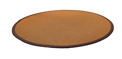 Astra Sisalteppich Manaus - 100% Naturfaser Teppich aus Sisal, robust & rutschfest, fußbodenheizungsgeeignet, ideal für Wohnzimmer, Flur & Büro braun/Mocca Rund 250cm Astra Sisalteppich Manaus - 100% Naturfaser Teppich aus Sisal, robust & rutschfest, fußbodenheizungsgeeignet, ideal für Wohnzimmer, Flur & Büro braun/Mocca Rund 250cm von Melius Vivere