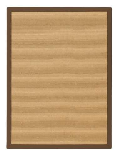 Astra Sisalteppich Manaus - 100% Naturfaser Teppich aus Sisal, robust & rutschfest, fußbodenheizungsgeeignet, ideal für Wohnzimmer, Flur & Büro hanf/Havanna 165x235cm Astra Sisalteppich Manaus - 100% Naturfaser Teppich aus Sisal, robust & rutschfest, fußbodenheizungsgeeignet, ideal für Wohnzimmer, Flur & Büro hanf/Havanna 165x235cm von Melius Vivere