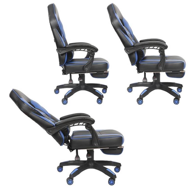 Melko Gaming-Stuhl Gamingstuhl Bürostuhl Computerstuhl Chefsessel Schreibtischstuhl (Stück) von Melko