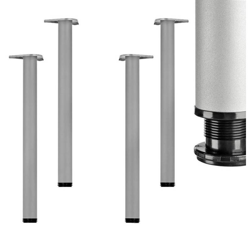 Melko Möbelfuß Tischbeine Tischgestell Möbelfuß Hairpin Design Leg Haarnadelbeine, (Set, 4-St., Tischbeine), Pulverbeschichtet von Melko