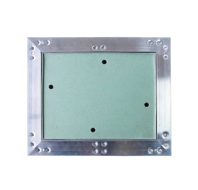 Melko Revisionsklappe Revisionsklappe Revisionstür Wartungsklappe Gipskarton Aluminium (Stück), Feuchtraumgeeignet - Witterungsbeständig von Melko