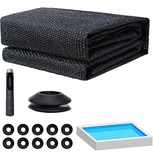 Melko Solarfolie Pool 1000x500 cm Poolabdeckung für effiziente Wärmespeicherung Solarplane Ösen Solarabdeckung Schwarz PVC Wärmeplane für Schwimmbäder Melko Solarfolie Pool 1000x500 cm Poolabdeckung für effiziente Wärmespeicherung Solarplane Ösen Solarabdeckung Schwarz PVC Wärmeplane für Schwimmbäder von Melko