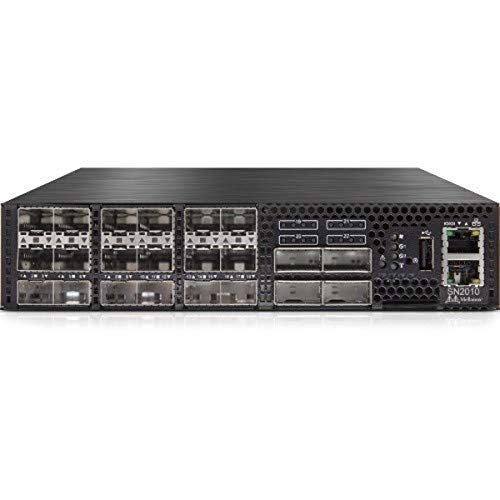 Mellanox Technologies MSN2010-CB2FC Spectrum SN2010 Switch - L3 - verwaltet - 18 x 25 Gigabit SFP28 + 4 x 100 Gigabit QSFP28 - Rack-Montage von Mellanox